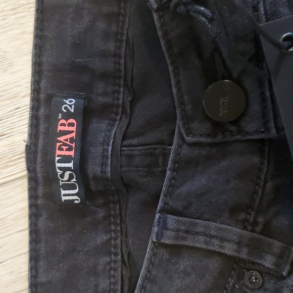 JustFab brand new dark grey jeans - Picture 3 of 3